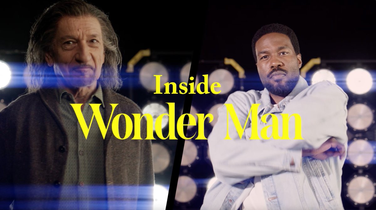 Actors Simon Williams and Trevor Slattery pull back the curtain on their upcoming #WonderMan film.