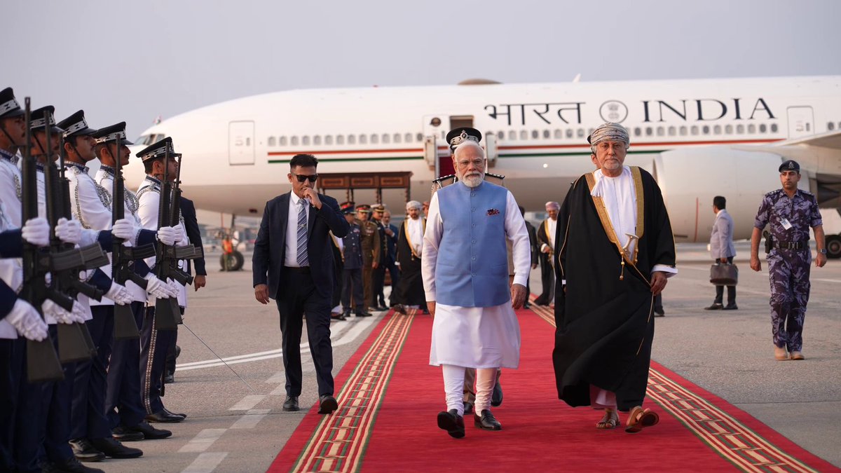 Grateful for the warm welcome in Oman. The affection and enthusiasm of the Indian community here truly reflect the enduring people-to-people bonds between India and Oman.