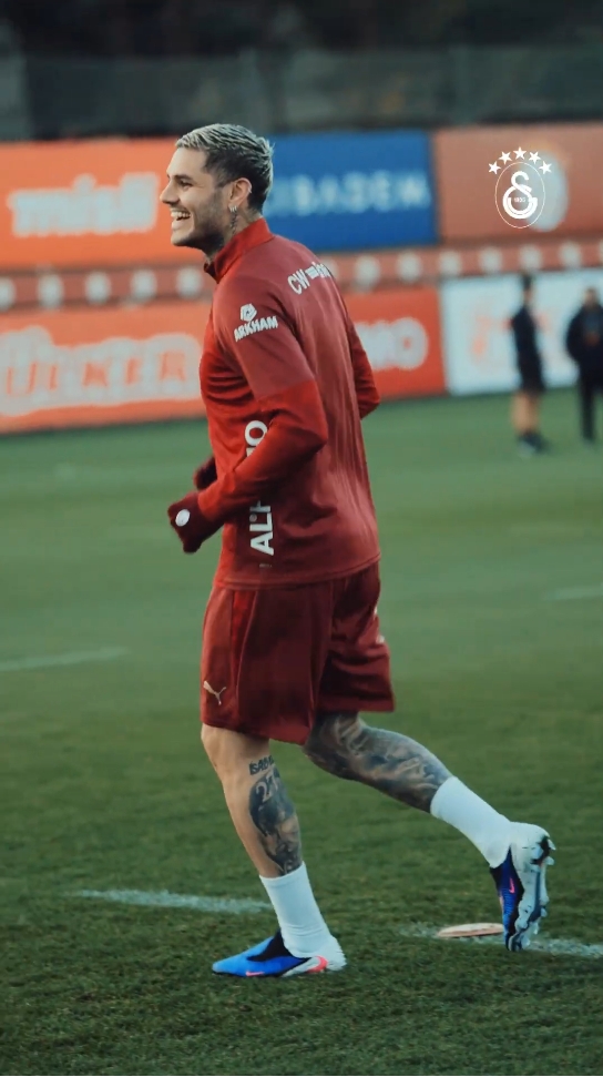 🦁 Bugünkü idmanda Kaptan Mauro Icardi.