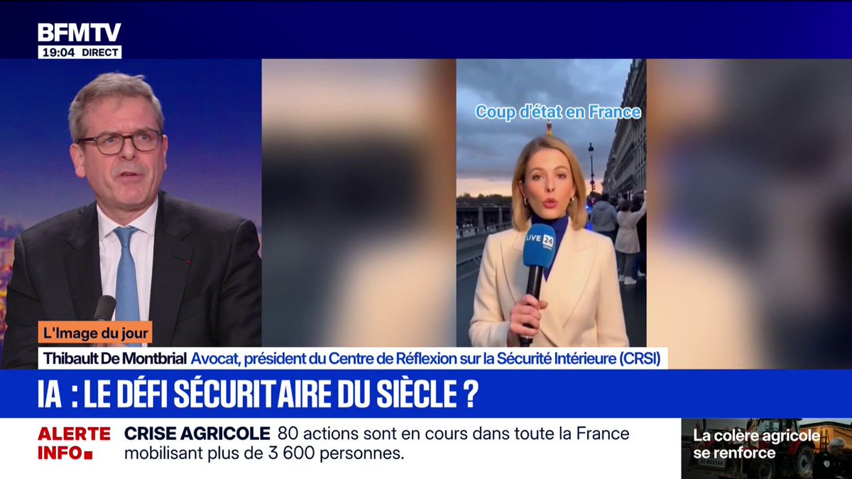 Faux coup d'État en France: une fausse vidéo devient virale et fait14 millions de vues