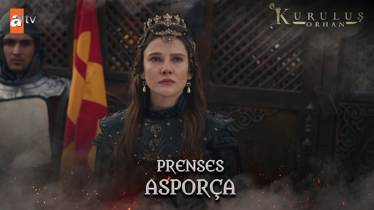 Prenses Asporça... "Bizans ordusunu önümüze yığan bu hatun da kim?" #KuruluşOrhan atv