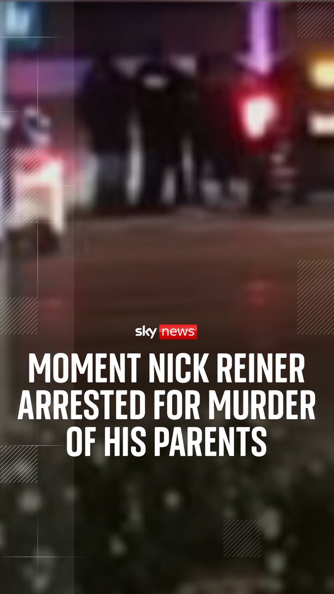 CCTV captured the moments leading up to Reiner's arrest, during which he went to a petrol station to buy drinks. Nick Reiner has been charged with two counts of murder, after his parents were found dead with apparent stab wounds.