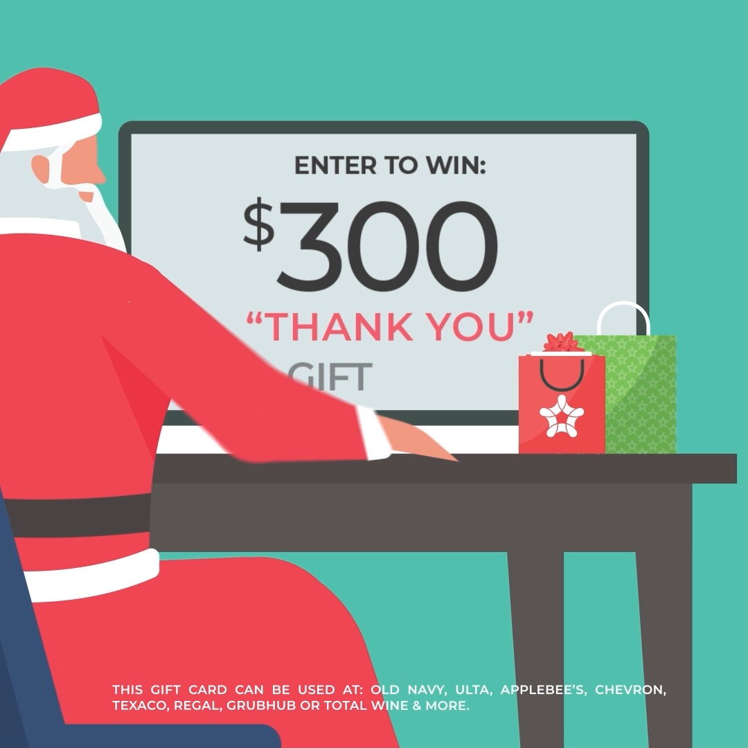 Question 6: What is your favorite show to binge watch? 📺 I need ideas on shows to add to my must-watch list. Comment/reply with your answer using #SantaChat to enter to win! Feel free to share this post on your profile, tag your friends and family so they can enter and answer on multiple social platforms! Ready for a TV marathon, Santa 🎅 Prize: One winner will receive one (1) gift card in the amount of three-hundred dollars ($300.00; type of card and issuer within Sponsor’s sole discretion). For official rules, visit #giveaway #Sweepstakes #holidaygiveaway #christmasgiveaway