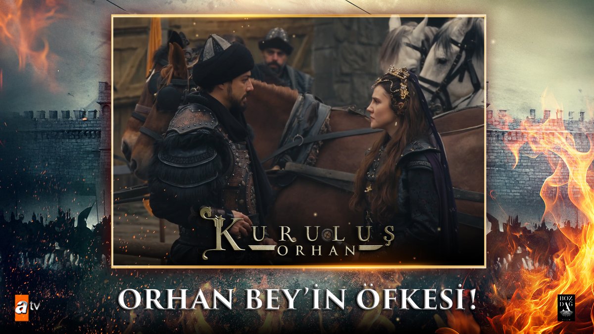 Orhan Bey ve Prenses Asporça karşı karşıya! #KuruluşOrhan atv Bozdağ Film