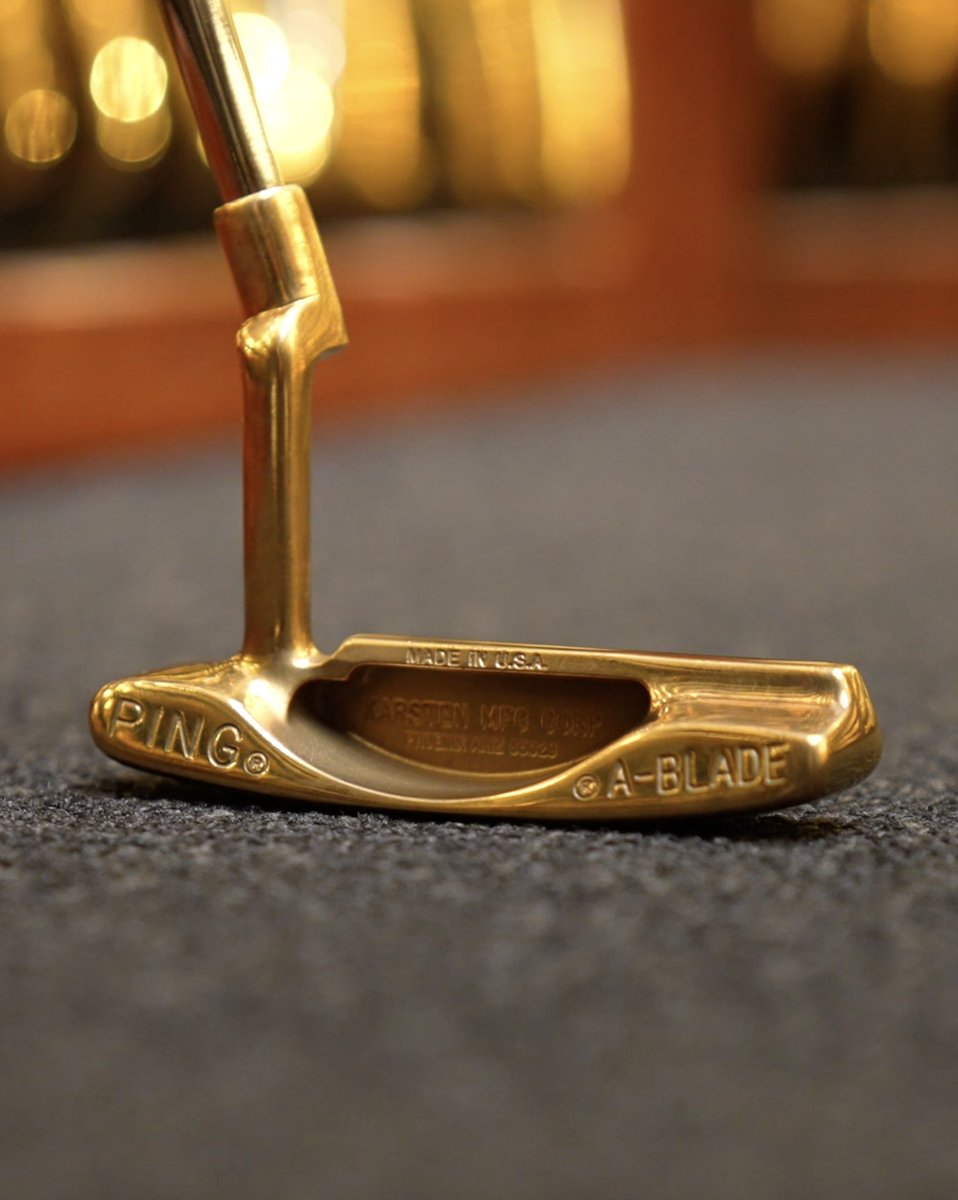 In 1969 and 1970, Tony Jacklin won major championships with an A-Blade putter, sparking an idea in PING Founder Karsten Solheim's mind. Hear how gold-plated putters came to be a way of saying ‘Thank You’ for winning with a PING putter.