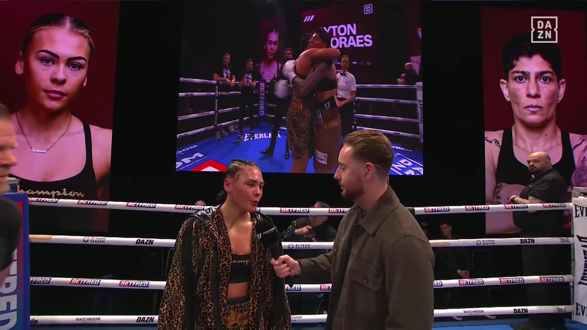 Tiah Mai Ayton. The FUTURE of boxing? Predicting Undisputed honours in the future 👑 #VisioliHowarth | Live now on DAZN