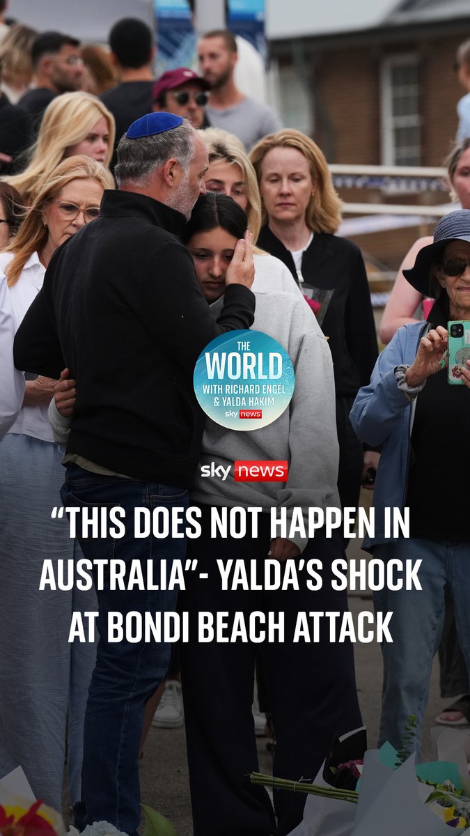 "This sort of thing just does not happen in Australia". Yalda Hakim grew up in Sydney and tells Richard Engel why the Bondi Beach terror attack is so shocking, especially in a place like Australia. Listen now 🔗
