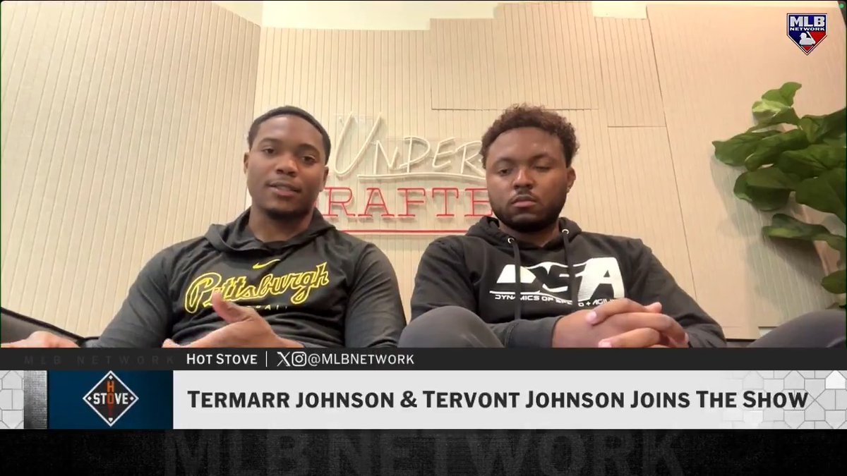 .Pittsburgh Pirates prospect Termarr Johnson and his brother, Tervont, are doing their part to give back to the next generation of ballplayers! 👏 Hear more about the upcoming Termarr Johnson Baseball Camp in Marietta, GA on 12/22 ⬇️ MLBDevelops | #MLBNHotStove