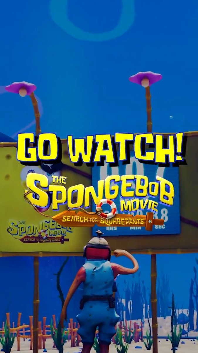 🎮 🍍 Get ready for The #SpongeBobMovie in theatres this weekend by jumping into movie themed events in Drive Bikini Bottom and SpongeBob Party on Fortnite.