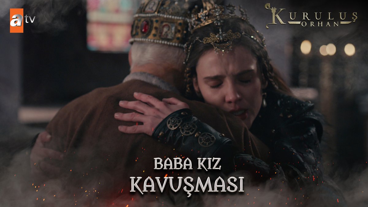 Baba kız kavuşması... "Güzel Asporça seni bir daha göremeyeceğimi sandım!" #KuruluşOrhan atv