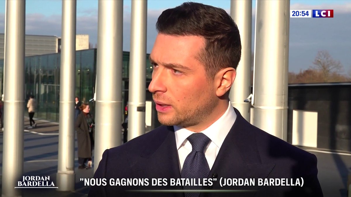 🔴 "La Russie est une menace multidimensionnelle pour les nations européennes", déclare Jordan Bardella ▶️ Jordan Bardella invité de Darius Rochebin