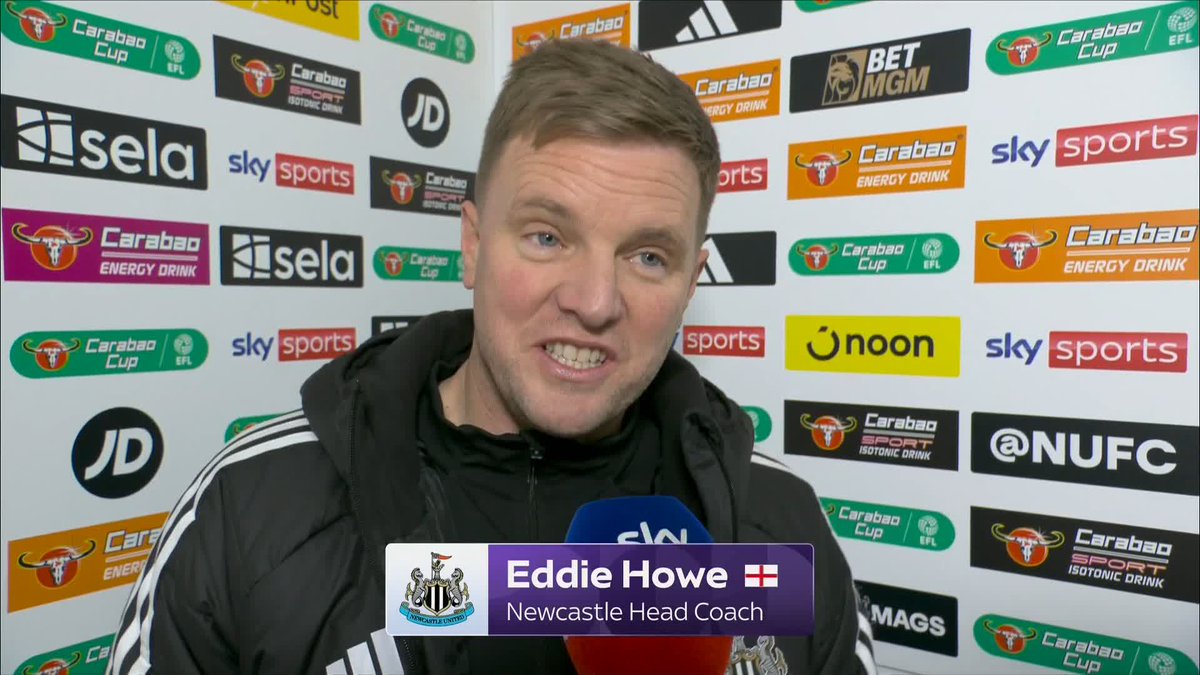 "This is a tough week for us physically!" Eddie Howe explains his team selection for Newcastle's Carabao Cup clash with Fulham 💬