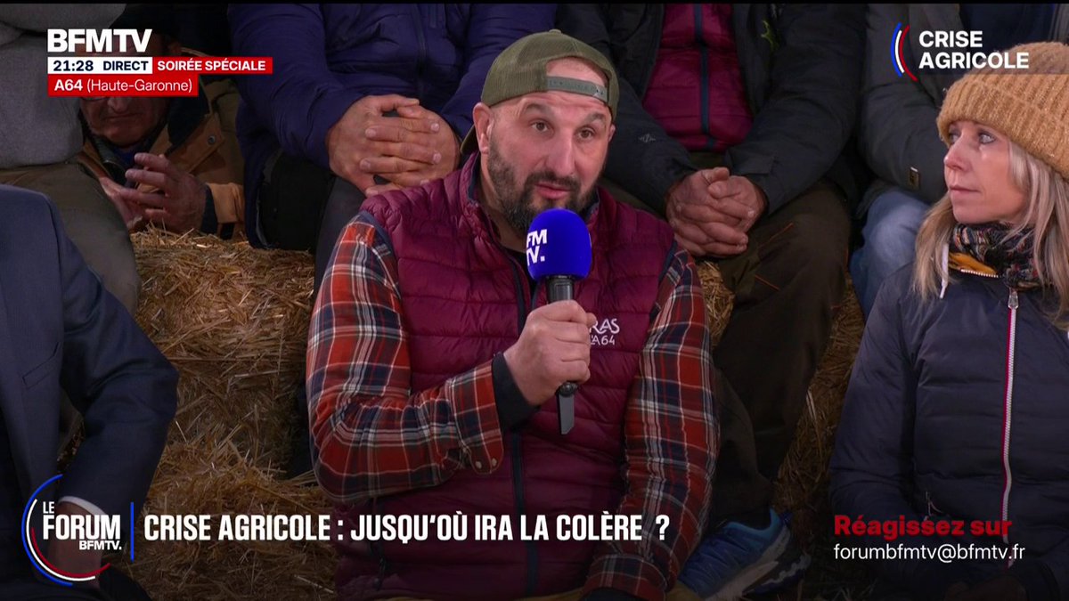FORUM BFM - Colère agricole: Jérôme Bayle estime que “c’est un peu de la faute” de la ministre de l’Agriculture #FORUMBFM
