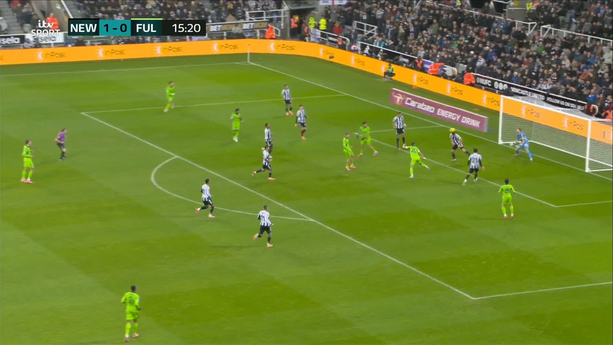 Incredibly well worked goal from Fulham to equalise 🤩👀