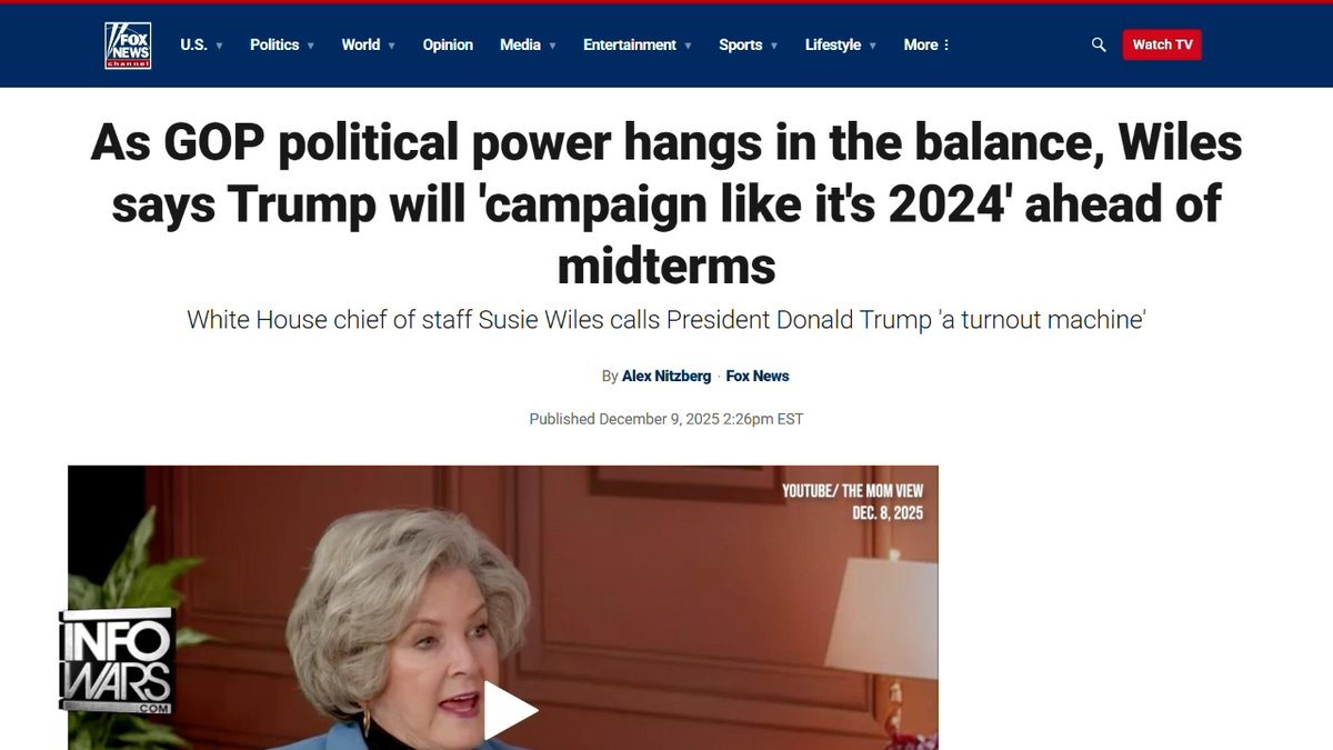 BREAKING EXCLUSIVE: Nick Fuentes Warns Susie Wiles Is Trying To Take Full Control Of The White House By Putting Trump Back On The Campaign Trail!