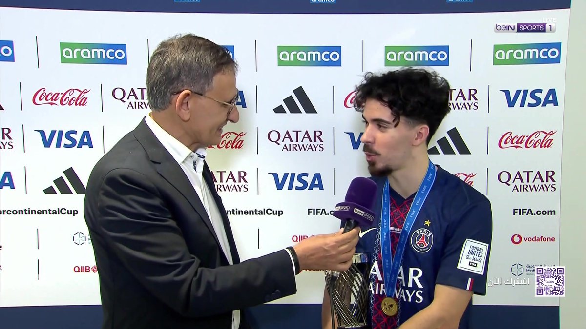 فيتينيا: نحن فخورون بما حققناه #كأس_القارات_للأندية_2025 #FIFAIntercontinentalCup | #FICC2025