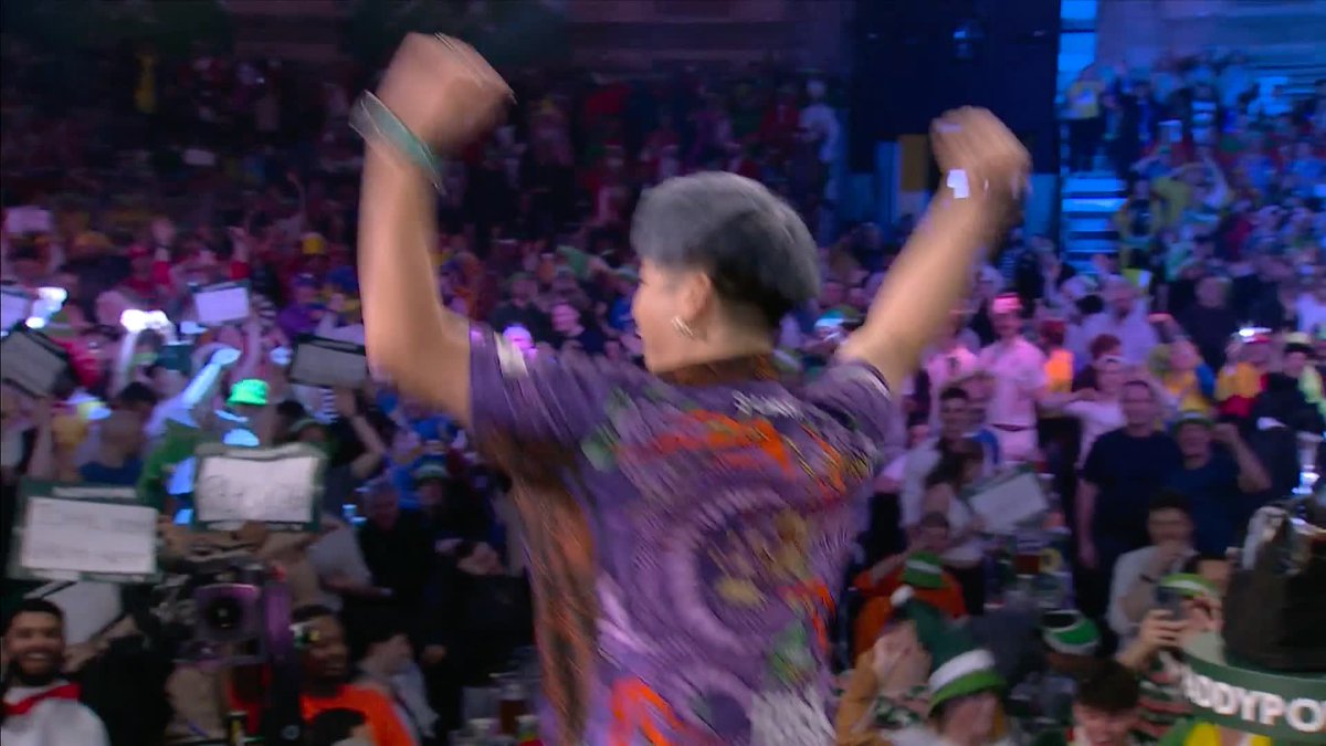 Ryusei Azemoto bringing the vibes at Ally Pally! ๐บ