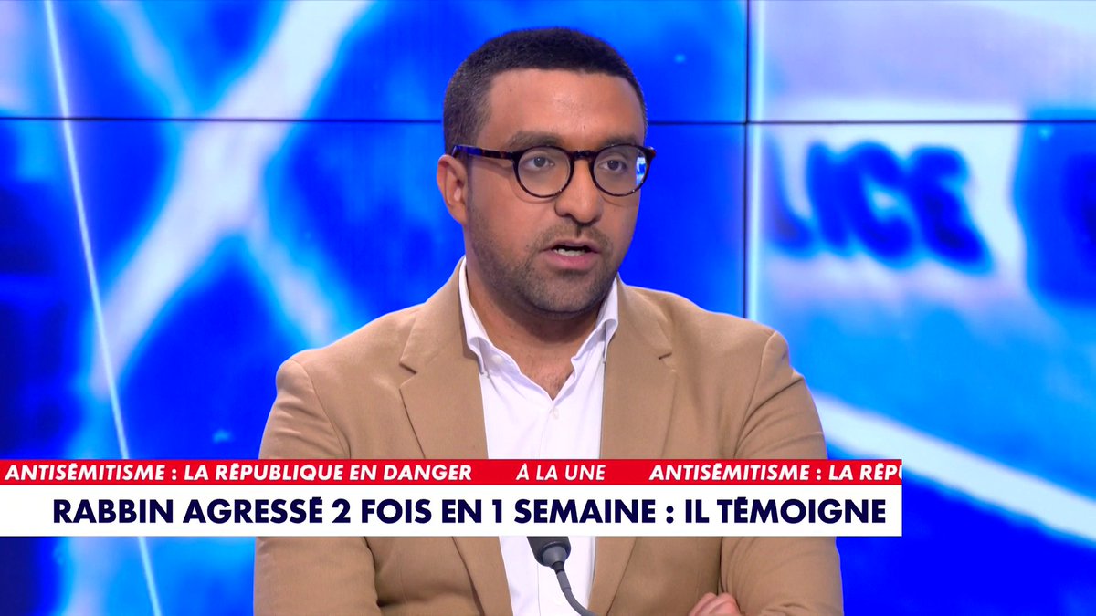 Interrogé par Gauthier Le Bret pour savoir «s'il en voulait à ceux qui ont joué avec l'antisémitisme depuis le 7-Octobre», Amine El Khatmi revient sur la responsabilité de l'extrême-gauche dans la hausse des actes antisémites : «Oui, j'en veux à Jean-Luc Mélenchon»