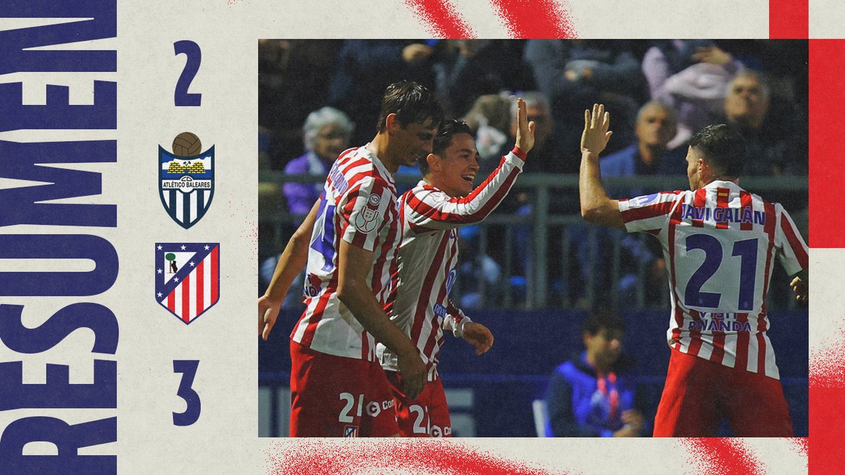 📹⏯️ Dale al 𝐩𝐥𝐚𝐲 y revive los mejores momentos de nuestro triunfo en el Estadio Balear 🙌