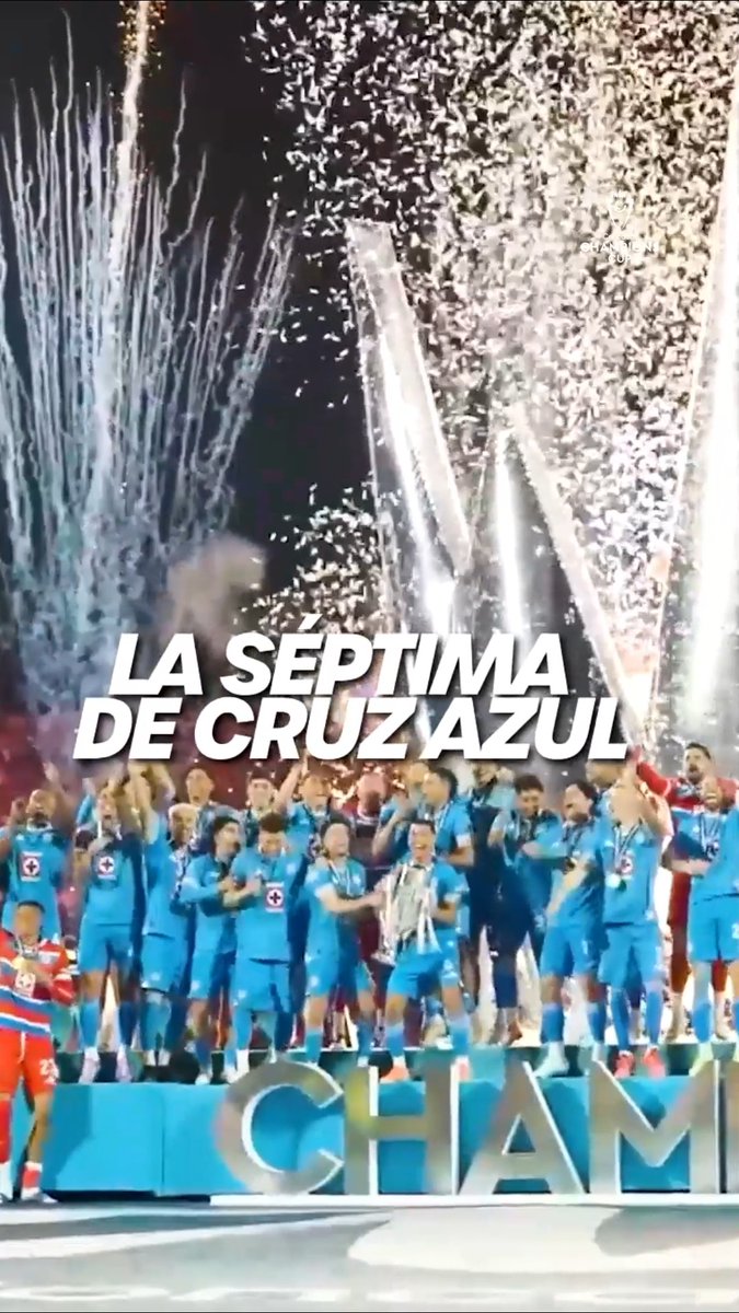 La Séptima de Cruz Azul 🏆⭐️ Un momento épico del 2025 🤩