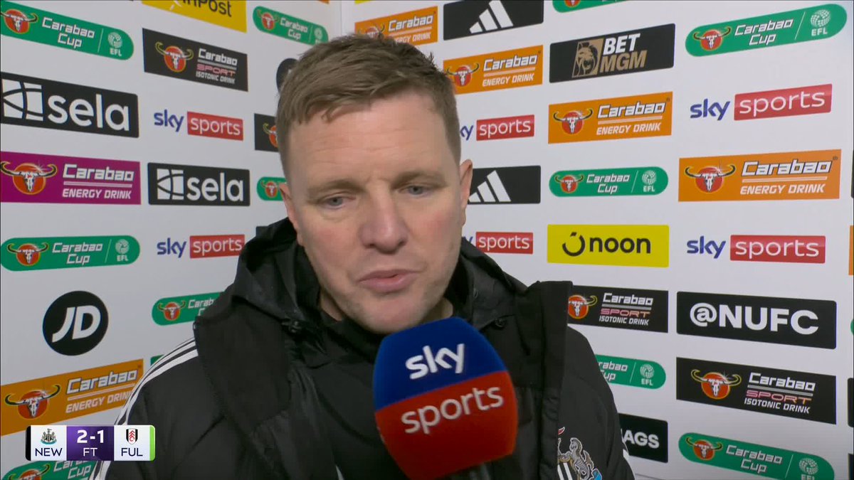 "He had to take on a lot of information this morning... he believes he's more than good enough to play at this level" High praise for Lewis Miley from Eddie Howe ๐