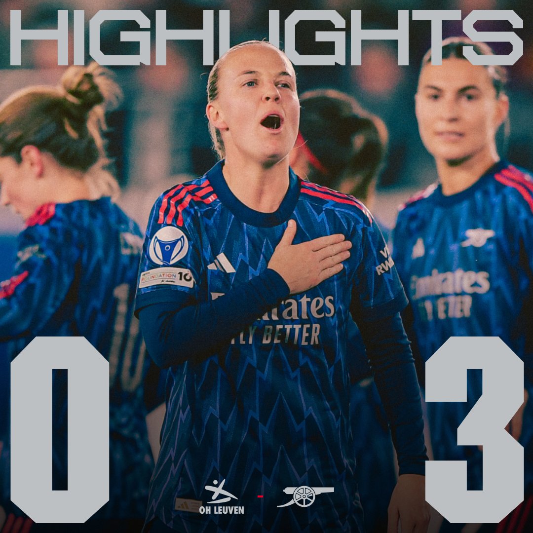 Finishing with a flourish ⚡️ Enjoy the highlights of our big win in Belgium 📺
