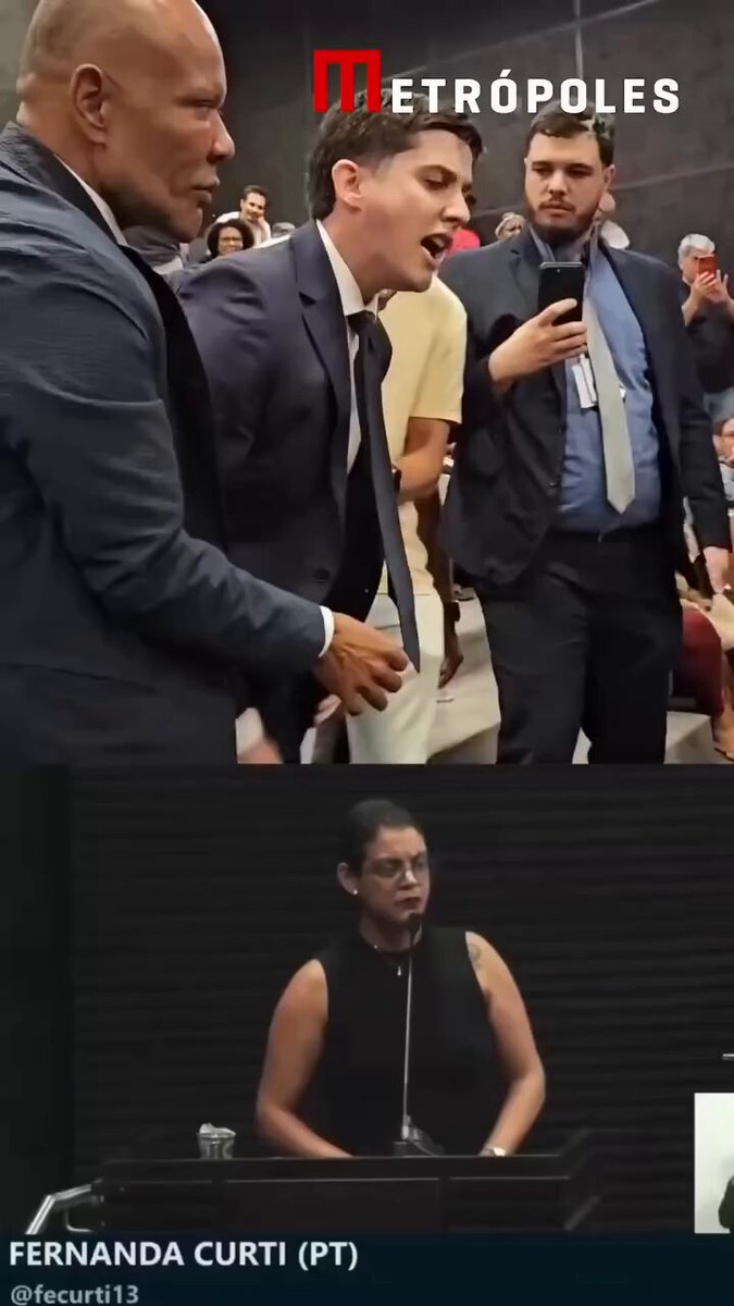 ⏯️ "Quer ver a pistola?": vereadora do PT abre B.O. contra membro do PL Fernanda Curti (PT) prestou queixa após Kleber Ribeiro (PL) perguntar se ela quer ver a “pistola” durante sessão na Câmara de Guarulhos