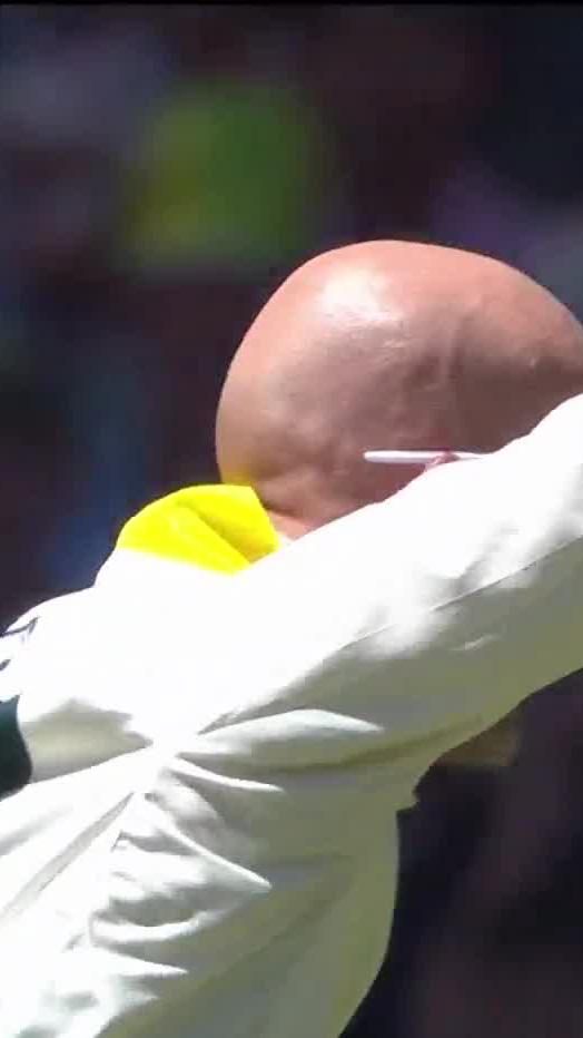 And with that absolute beauty, Nathan Lyon has passed Glenn McGrath for Test wickets! 564 😱 #Ashes | #MilestoneMoment | NRMA Insurance