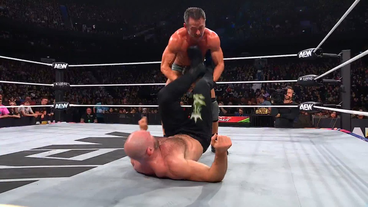 .Jon Moxley puts an end to @RoderickStrong's #AEWContinentalClassic hopes with an impactful victory! Watch #AEWDynamite on TBS &amp; HBO Max