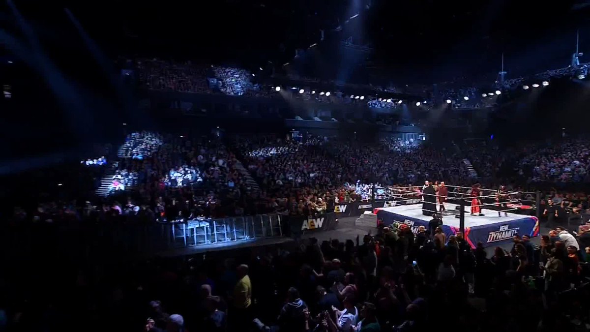 Now THIS is a throwback! The Elite is in the building! Watch #AEWDynamite on TBS &amp; HBO Max