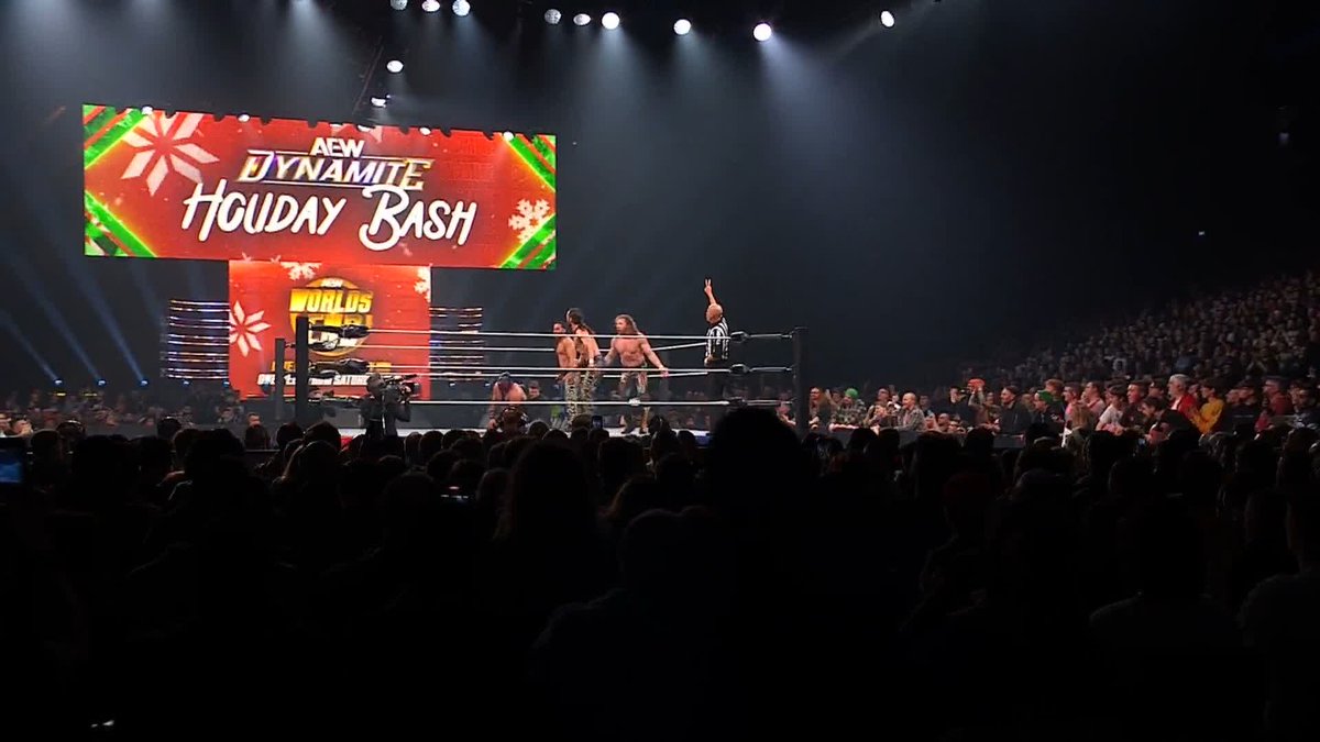 THE ELITE JUST WON ONE MILLION DOLLARS! Watch #AEWDynamite on TBS & HBO Max