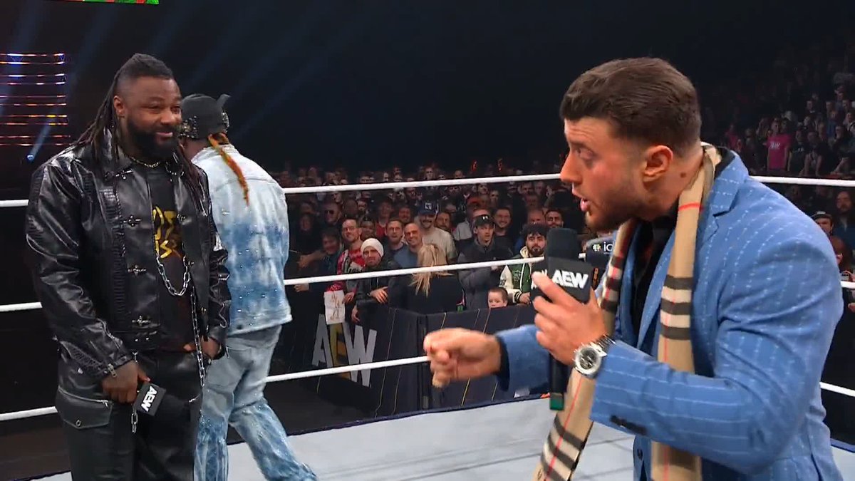 .Maxwell Jacob Friedman™️ questions @SwerveConfident about whose house it REALLY is! Watch #AEWDynamite on TBS & HBO Max