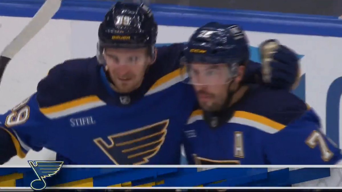 The St. Louis Blues break the ice with a goal from Justin Faulk! 🚨