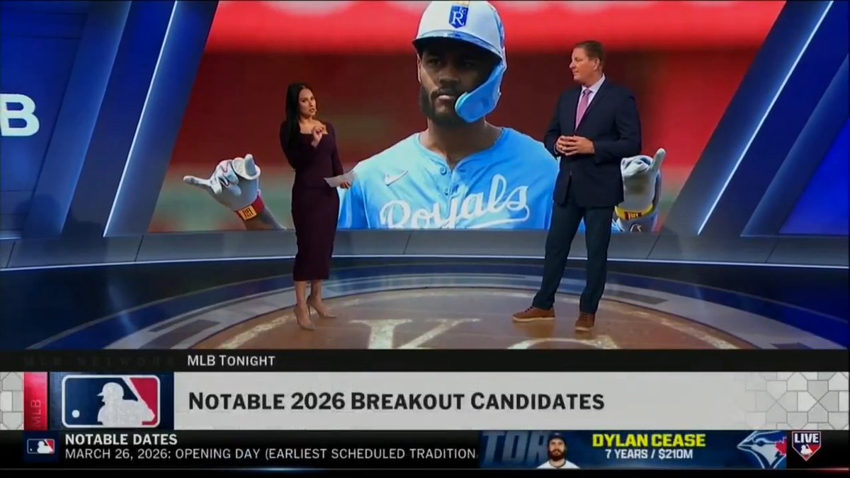 Kyle Teel had a 121 OPS+ in his first MLB season with the White Sox! What other players around MLB look poised to break out in 2026? #MLBTonight