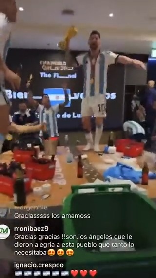 LEO MESSI Y UN GRITO PARA LA HISTORIA: "DALE CAMPEÓN" 🇦🇷🏆👏