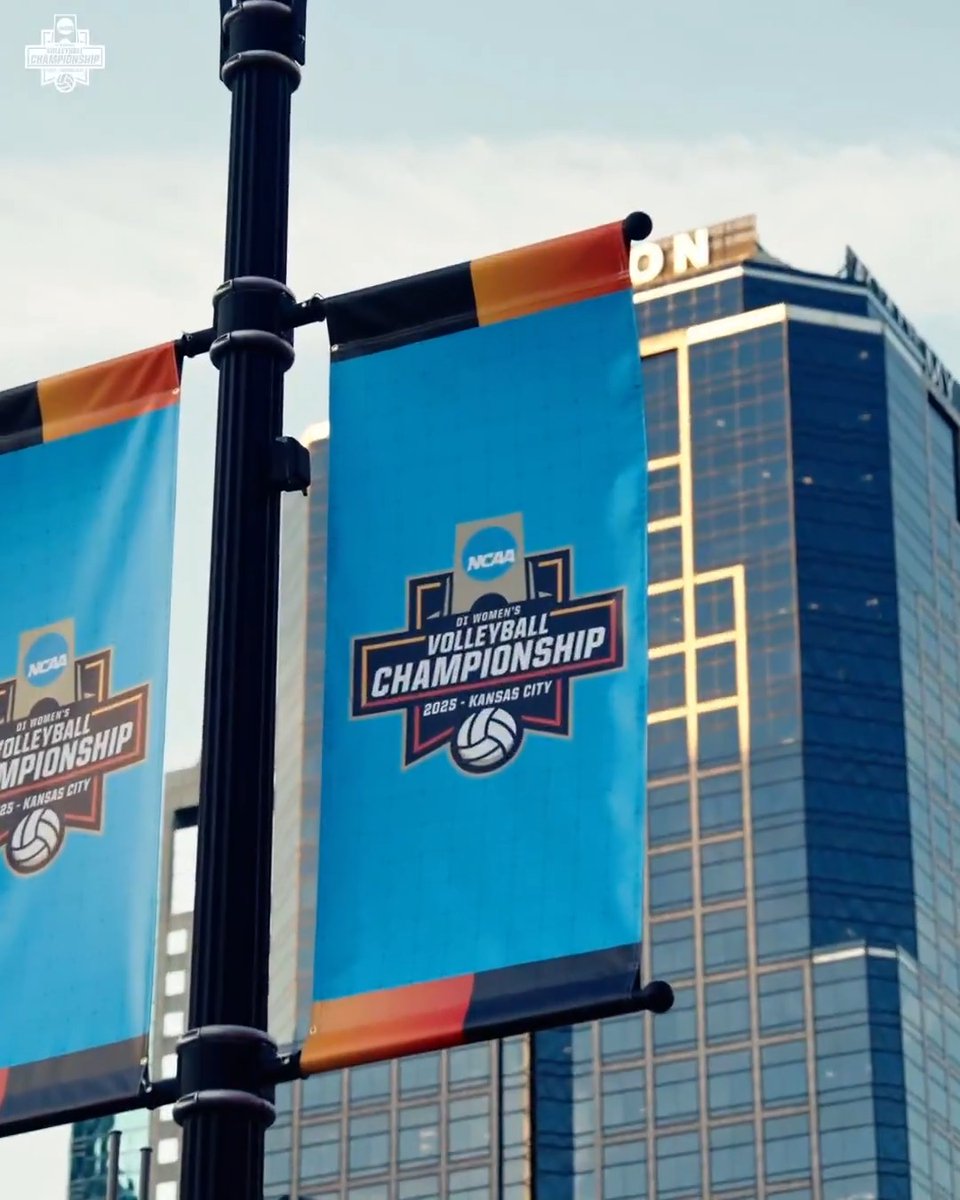 Kansas City is ready for some #NCAAWVB 🏐