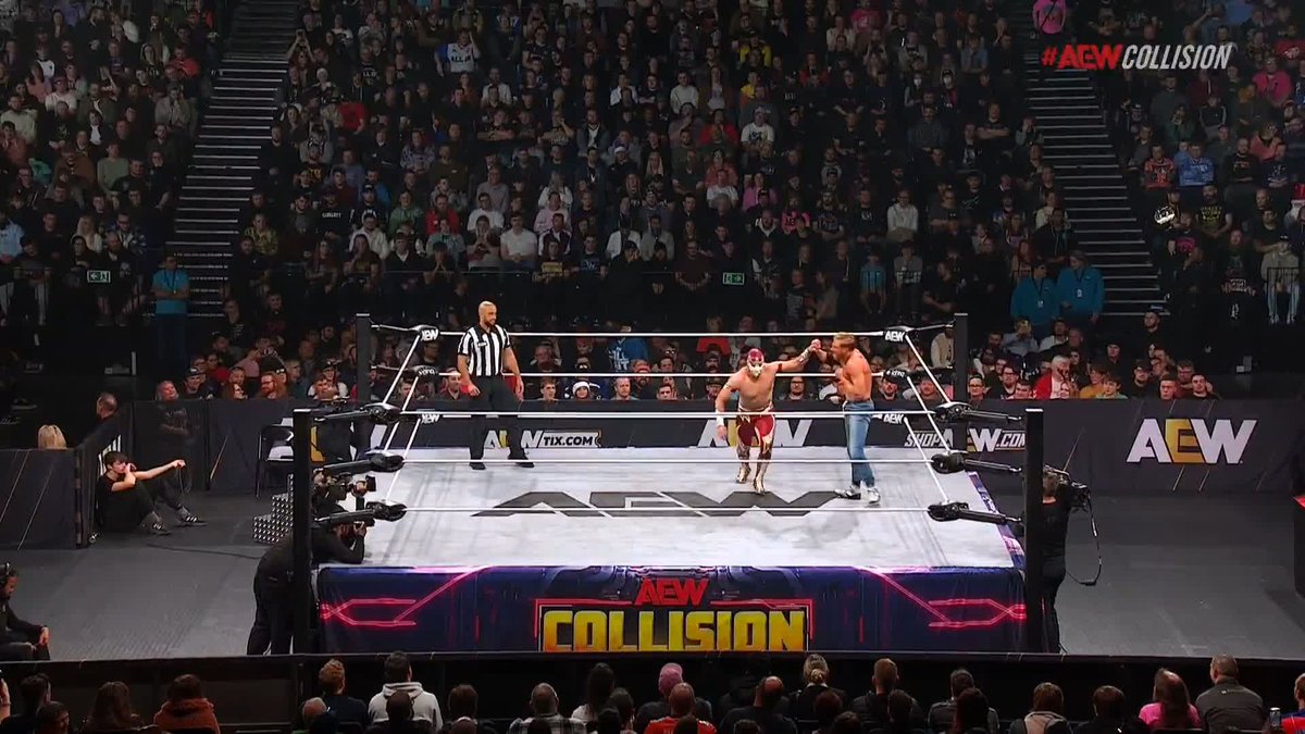 Lucha Libre, the @OrangeCassidy way! Watch #AEWCollision on TBS & HBO Max