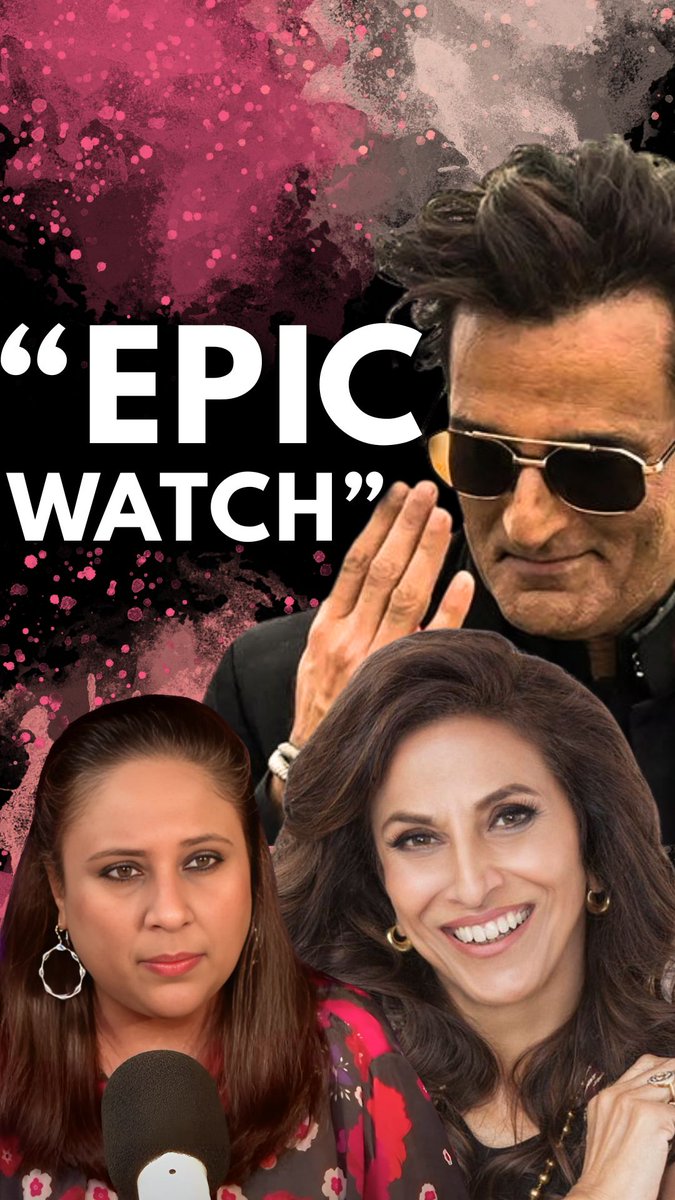 "Its an epic watch"- Shobhaa De on why she loved #Dhurandhar, why this "spyverse is different and more real from that of the Khans" &amp; why its "ridiculous" to bring party politics to the appreciation of a movie. Brilliant conversation in full here