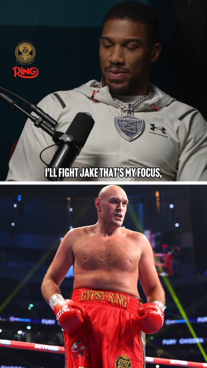 Tyson's not a real fighter in my eyes." 😳 Anthony Joshua takes aim at Tyson Fury on the fourth edition of Mr. Verzace Podcast 🎙️ 📱 Apple Podcast: 🎧 YouTube: 📺 Spotify: