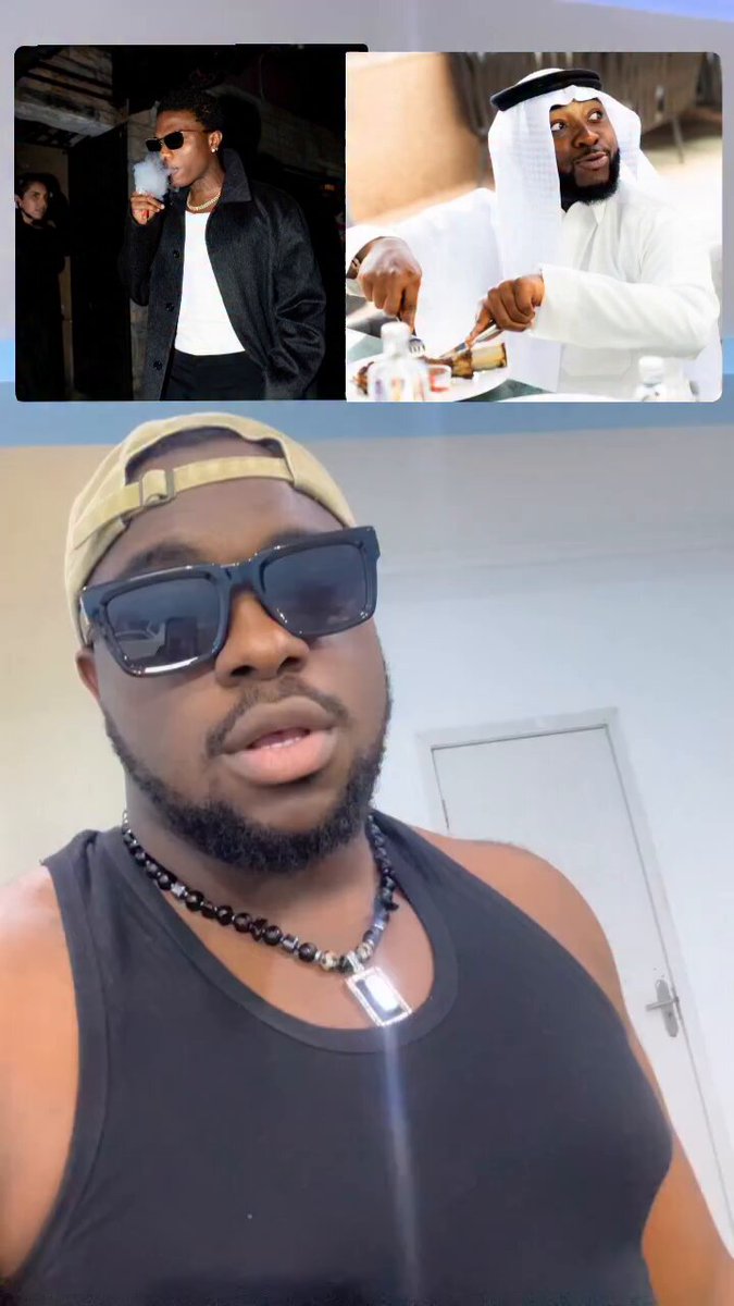 "As a Wizkid fan, Davido remains the biggest artiste in Africa. He even had to call Martell for Carter Efe. If it was Wizkid in that studio with Carter Efe he wouldn't have called anybody even Dj Tunez. And Shank, don't even wait for Wizkid." — Nkechi Blessing's ex boyfriend.