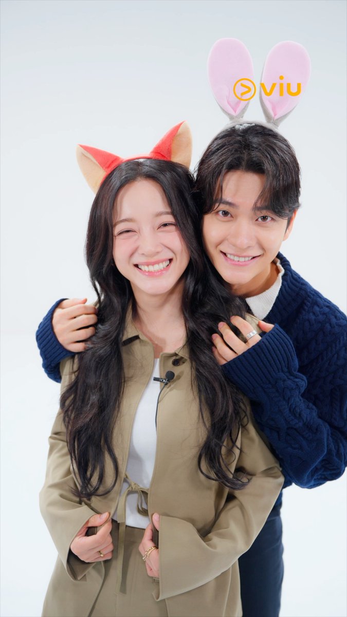 We’ve got our own Judy &amp; Nick moment! 🐰🦊 🫶 #MoonRiver #KimSeJeong #KangTaeOh