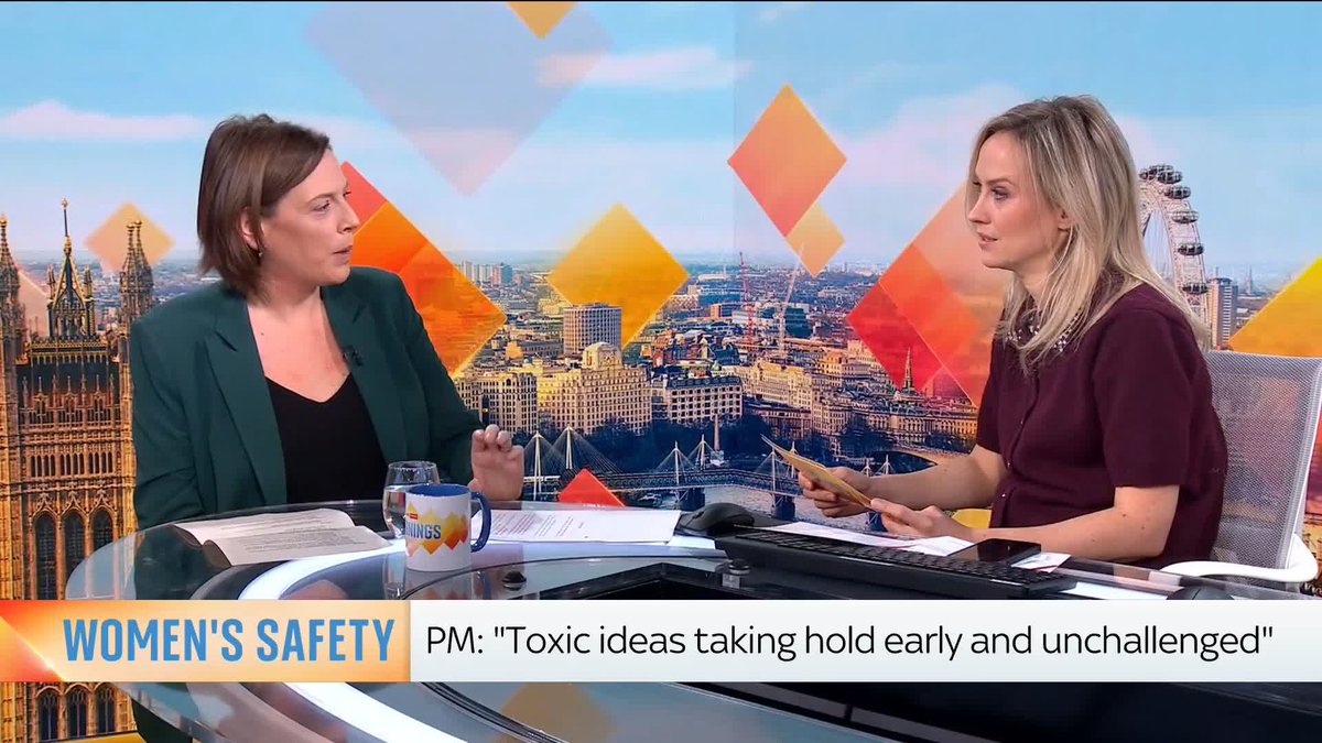 "What kind of misogynistic behaviour are we seeing?" - Sophy Ridge Safeguarding minister Jess Phillips describes the array of sexist behaviours boys are perpetrating in schools towards female students and teachers. 📺 Sky 501, Virgin 602