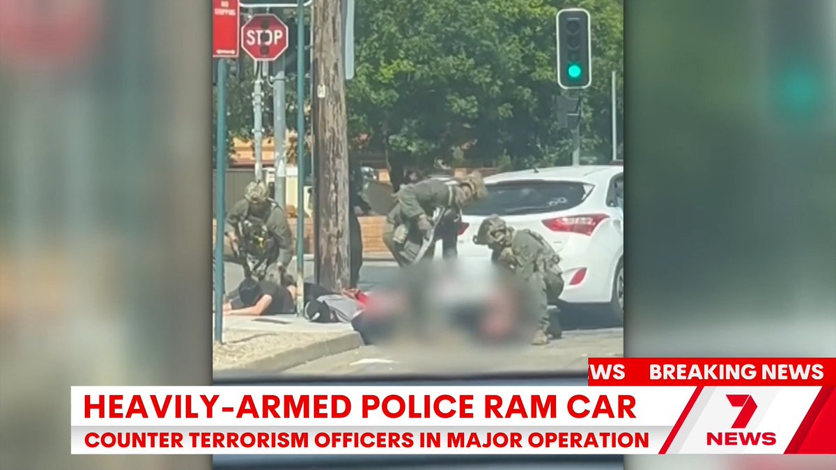 Unconfirmed reports circulating online suggest heavily armed police units acted on intelligence about several men travelling from Melbourne, Vic and heading towards the Bondi area in NSW. They were intercepted in Liverpool, NSW.