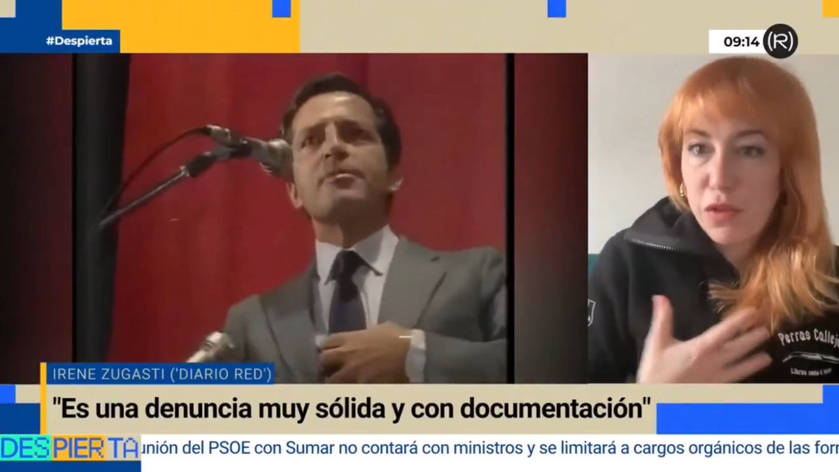 "El texto íntegro de la denuncia es demoledor. Cuesta leerla" Zugasti sobre la denuncia contra Adolfo Suárez por años de agresiones sexuales 👇🏽 📺 DESPIERTA!