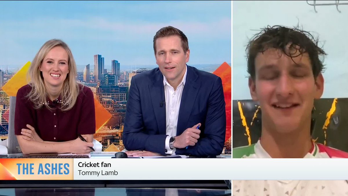 'Could it be all over before you get there...?' - Wilfred Frost 18-year-old Tommy Lamb has been travelling from Manchester to Australia by land and sea in a bid to get to watch England in the Ashes ๐