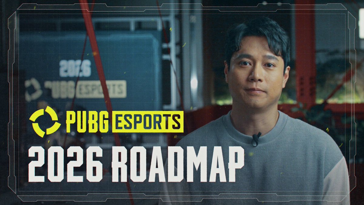 This is the PUBG Esports 2026 Roadmap A clear look at what is coming in 2026 and how PUBG Esports moves forward.