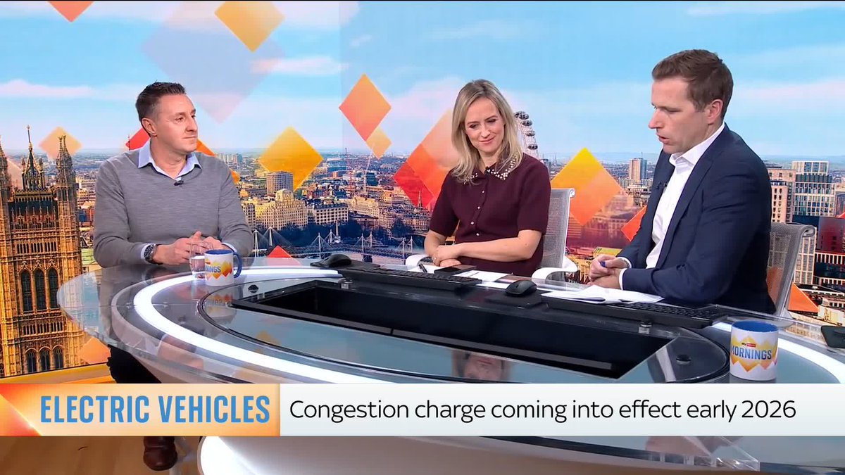 From 2026, drivers of electric cars will have to pay £13.50 per day of congestion charges when travelling in central London Managing director of electric car brand Polestar says this move from the government is "the wrong message at the wrong time"