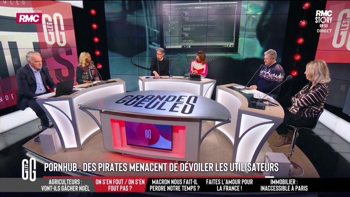 🟠 Un piratage sur un site pornographique 🗣️ Alain Marschall : "Il y a une guerre à déclarer." 🗣️ Zohra Rose Bitan 🌹🎗️SoutienFD0🦩 : "Des révélations comme ça peuvent fracasser des vies." #GGRMC