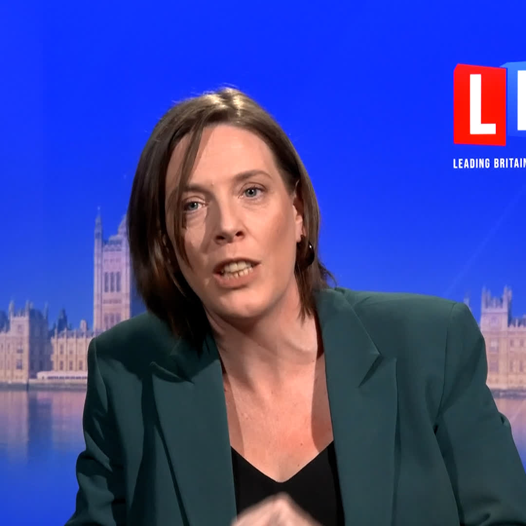 'So you will share the dismay of many that the BBC described it as "largely unarmed and popular"?' Nick Ferrari asks Labour's Jess Phillips if she thinks 'intifada has overtones of violence', as those who call for it to be 'globalised' now face arrest.