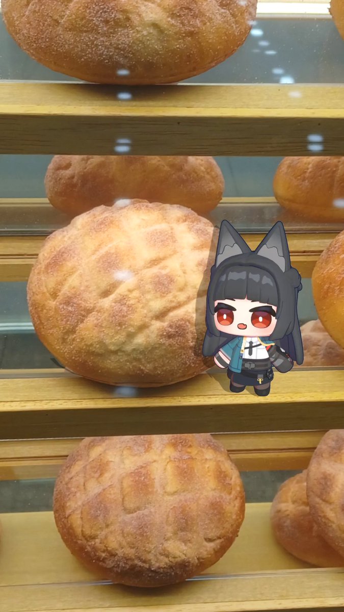 I found some pineapple bun #zzzero #ゼンゼロ